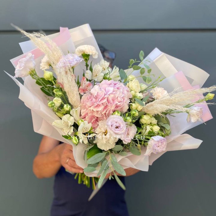 Гортензия "Пинк флоид" в Белгороде