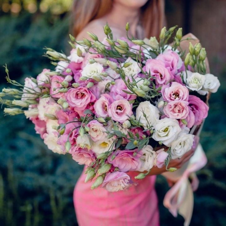 Букет эустом №1  в Белгороде