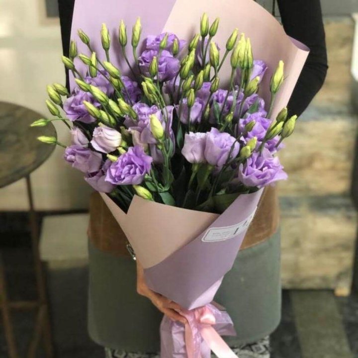 Букет эустом "Лило" в Белгороде