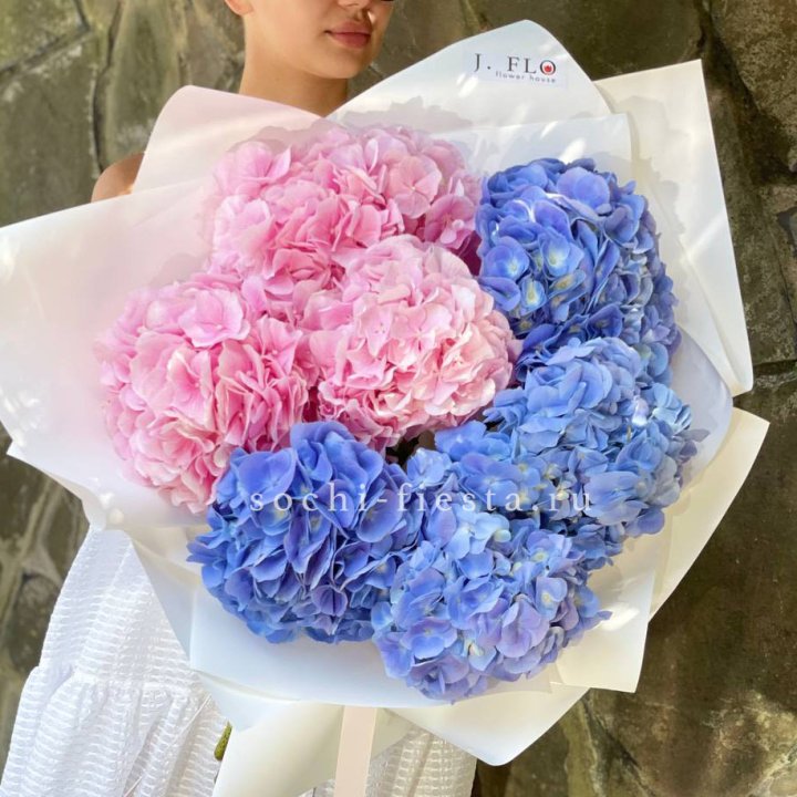 Букет гортензий №1 в Белгороде