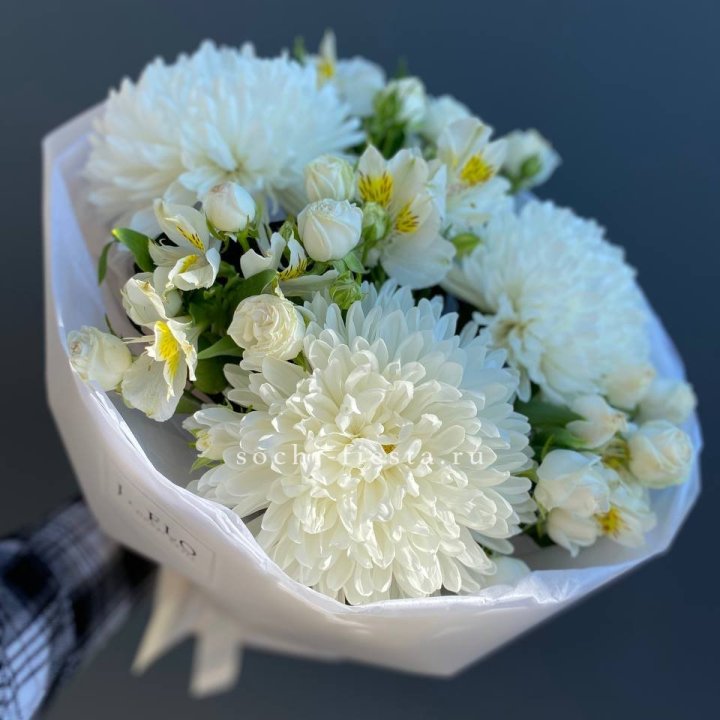Букет из хризантем "Миранда" в Белгороде