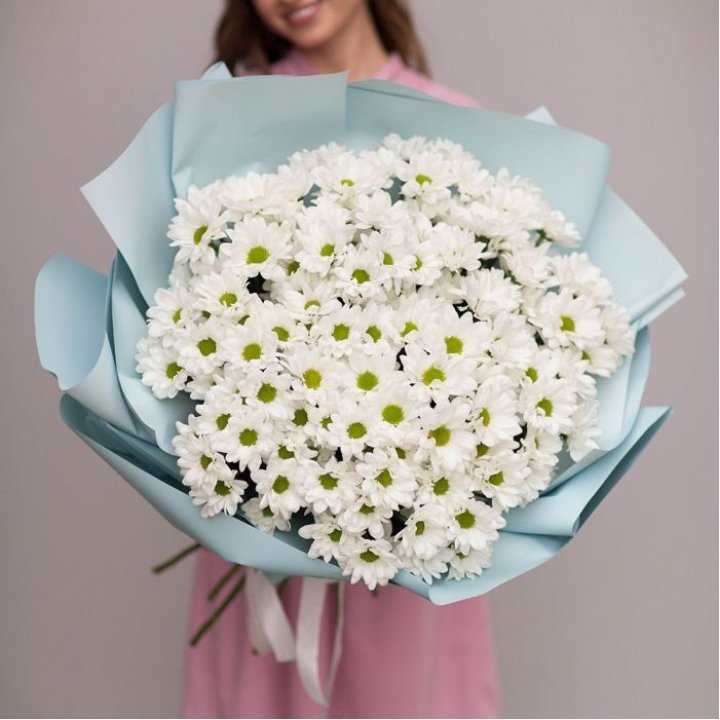  Букет хризантем "Бон-бон" в Белгороде