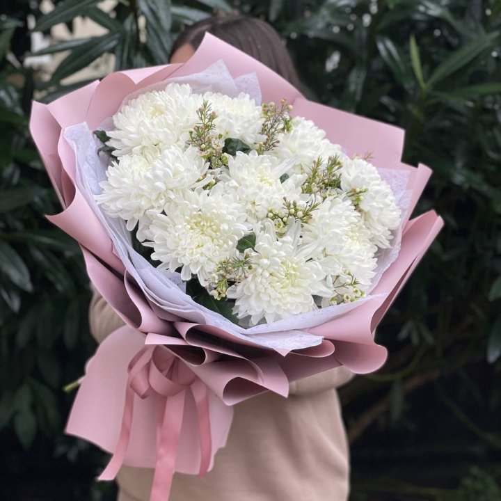 Букет хризантем №1 в Белгороде