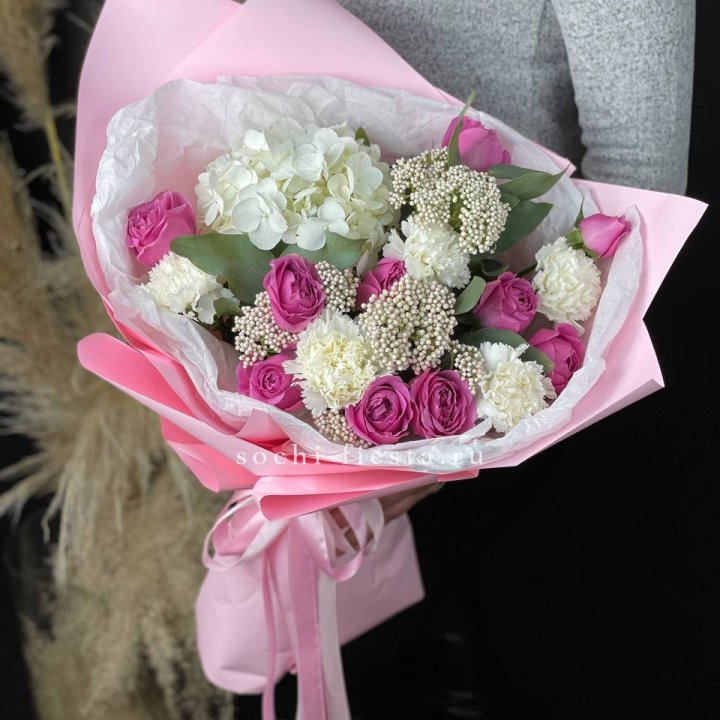 Букет с мисти бабблс №1 в Белгороде