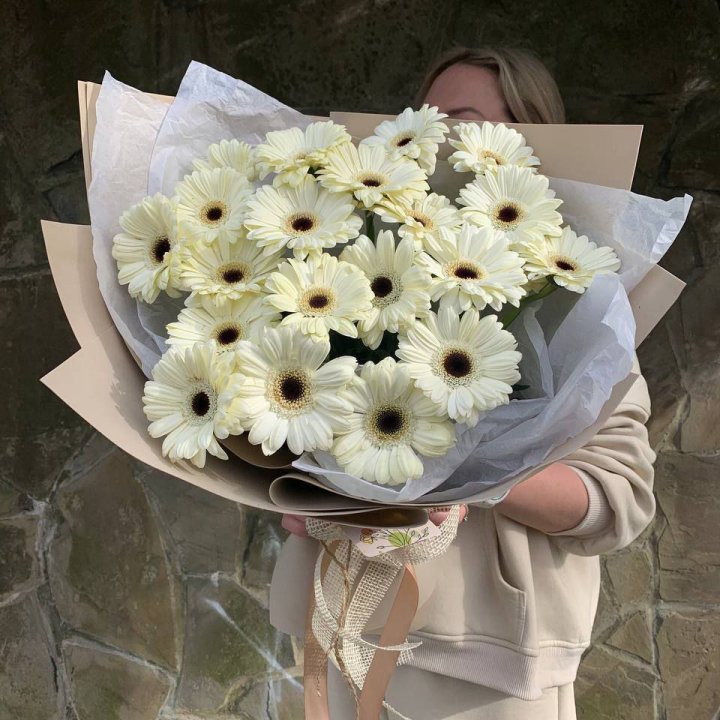 Букет голландских гербер "Шейн"" в Белгороде