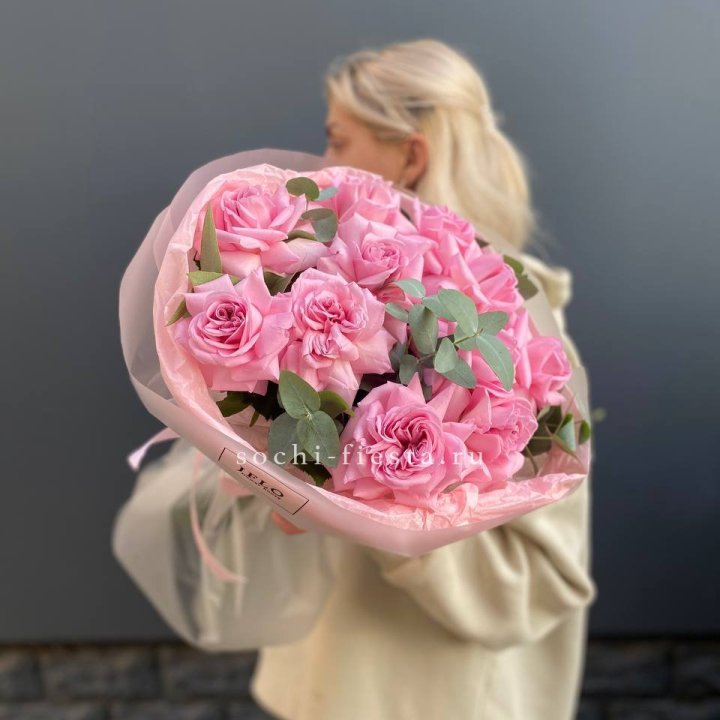 Букет роз "Минифу-2" в Белгороде