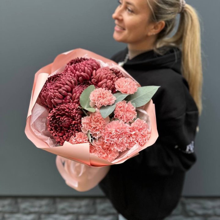 Дуо диантусы и бигуди в Белгороде