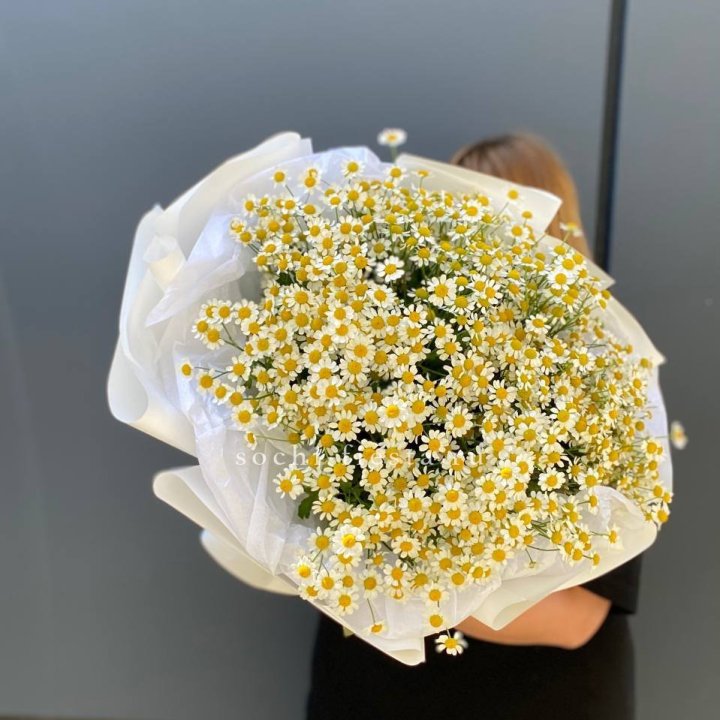 Букет ромашек "Фемели" в Белгороде