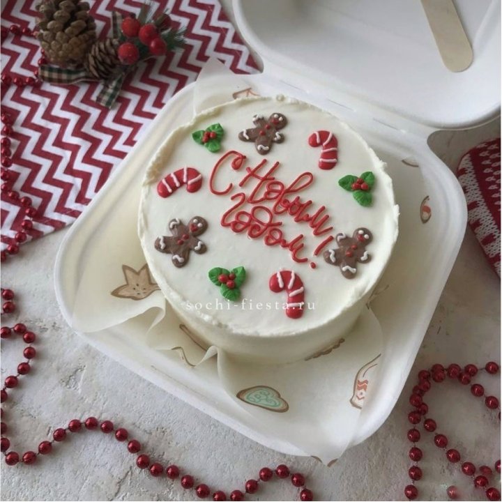 Бенто-торт "С Новым Годом!" в Белгороде