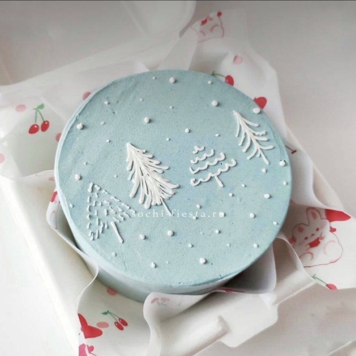 Бенто-торт "Елки" в Белгороде