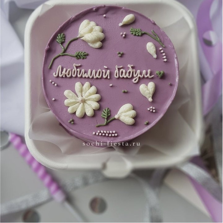 Бенто-торт "Любимой бабуле" в Белгороде