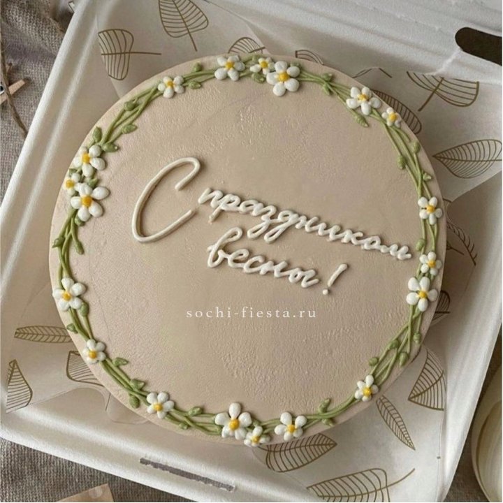 Бенто-торт "C праздником весны!"  в Белгороде