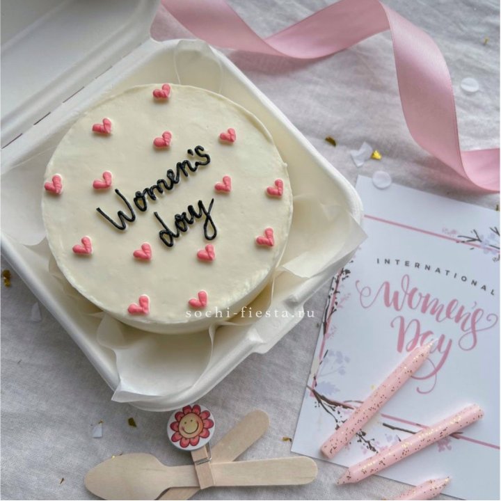 Бенто-торт "Дорогим женщинам"  в Белгороде