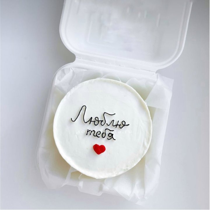 Бенто-торт "Люблю Тебя"  в Белгороде