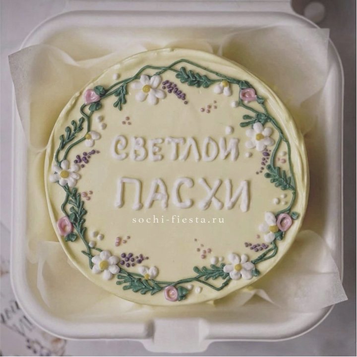 Бенто-торт "Светлой Пасхи" 2 в Белгороде