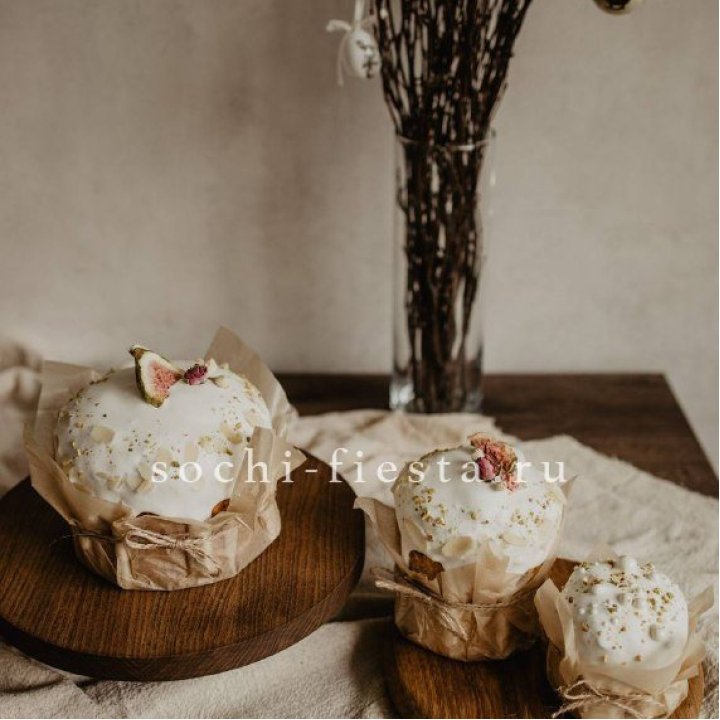 Кулич мини с изюмом в Белгороде