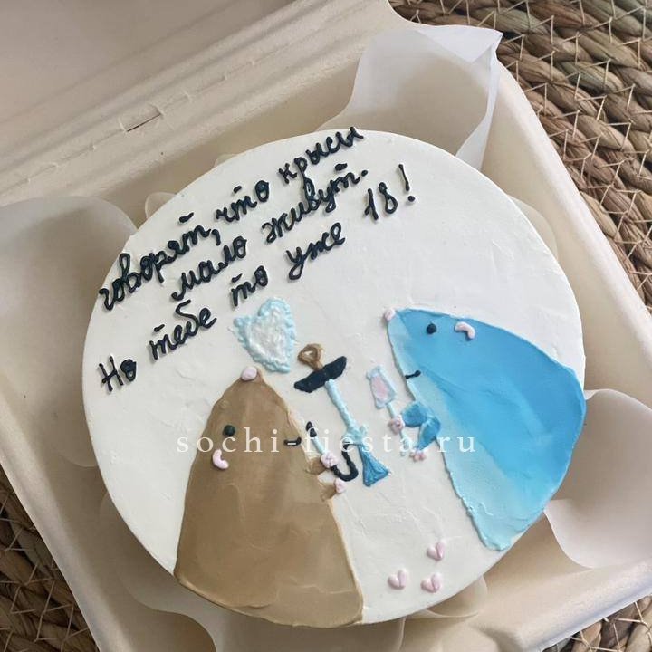 Бенто-торт "Крысы"  в Белгороде