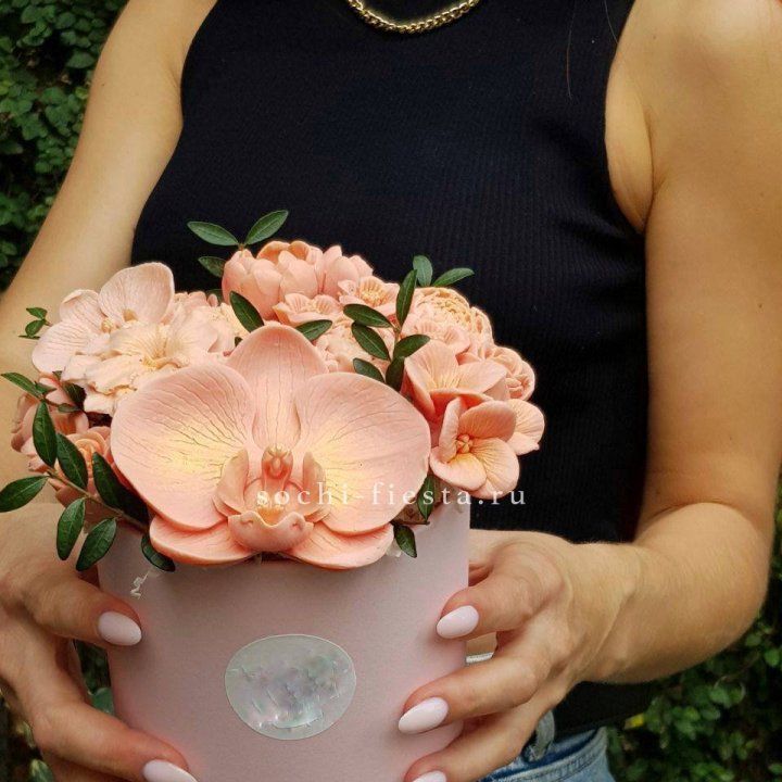 Шоколадный букет Орхидей в Белгороде