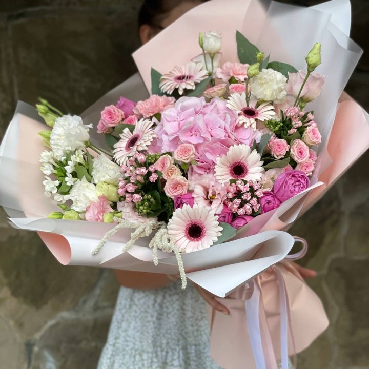 Авторский букет Пич в Белгороде