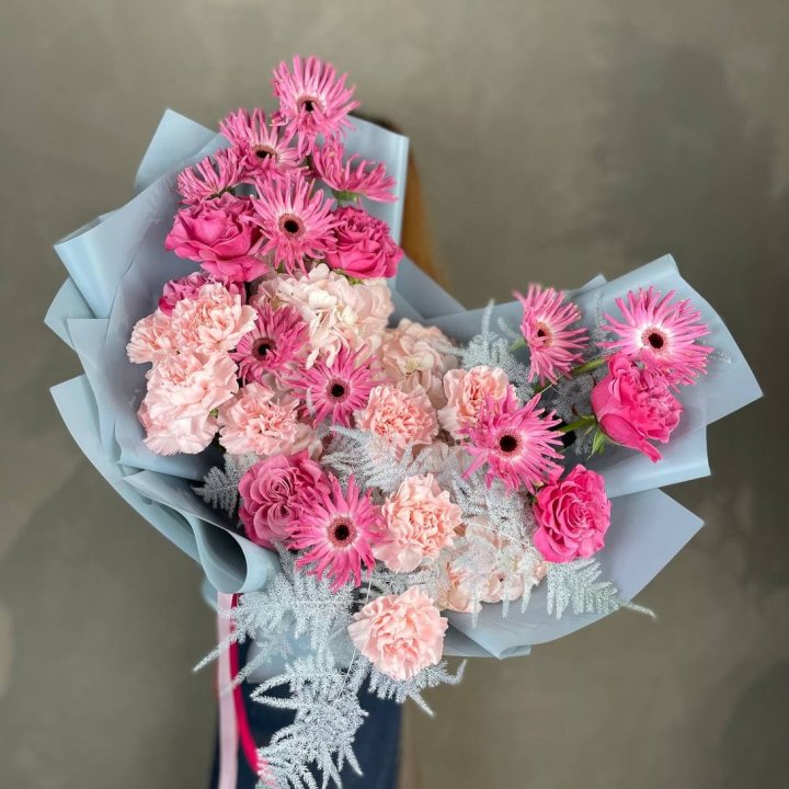 Дизайнерский букет "Свит хаер" в Белгороде