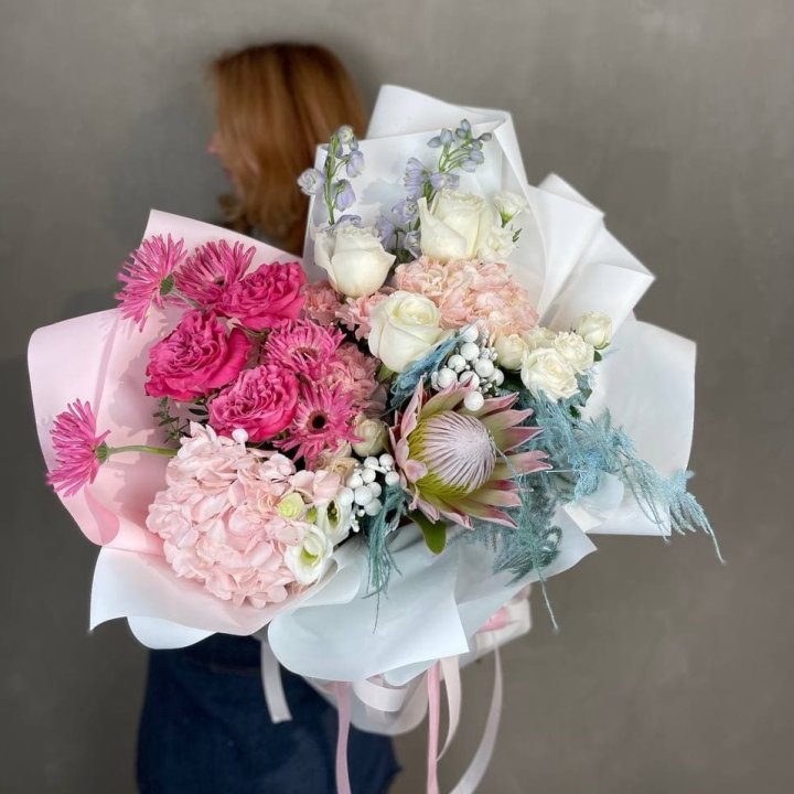 Дизайнерский букет "Фантастик" в Белгороде