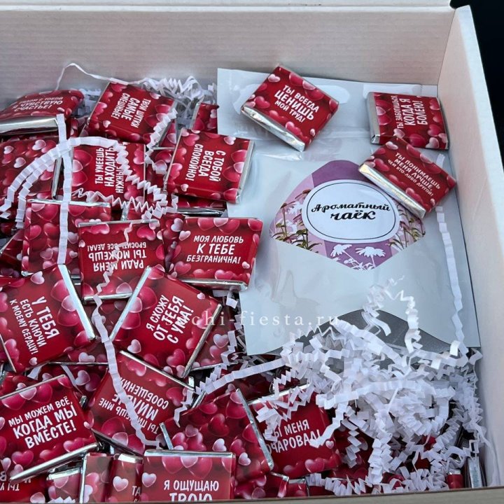 Набор Шоколад и Чай "101 причина любви" в Белгороде