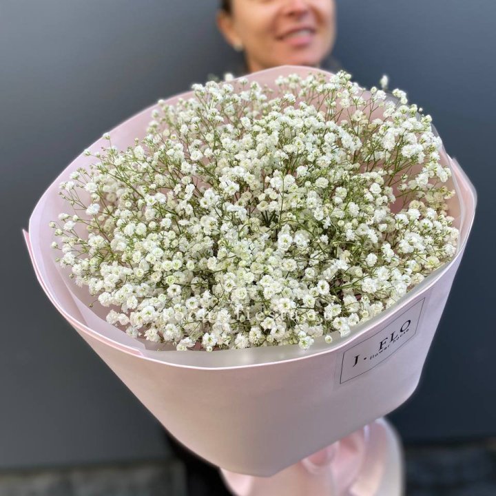 11 белых гипсофил в фоамиране в Белгороде