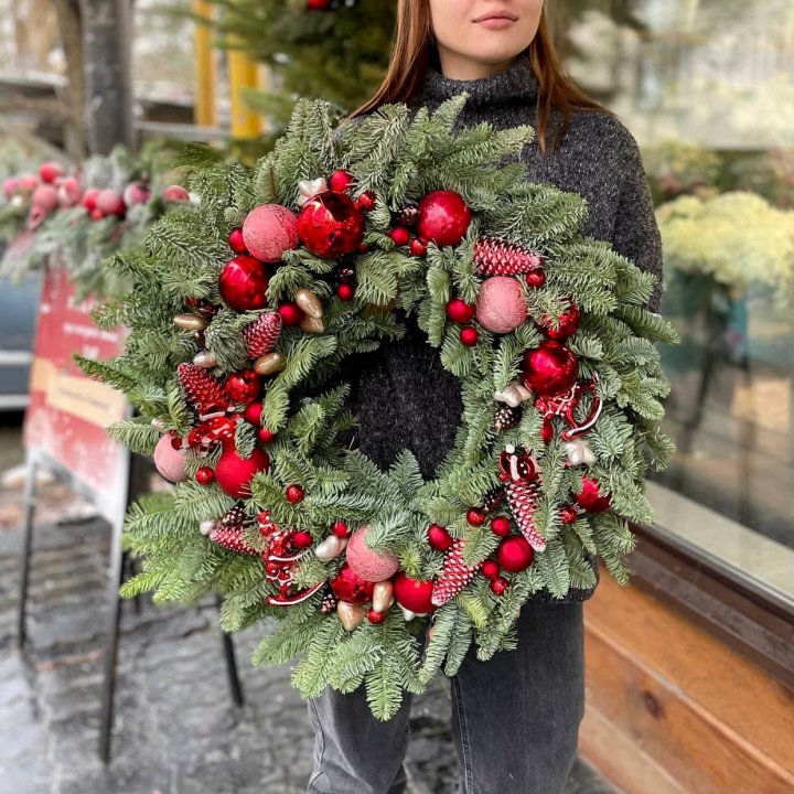 Рождественский венок  в Белгороде