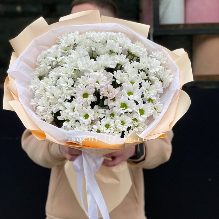  Букет хризантем в Белгороде