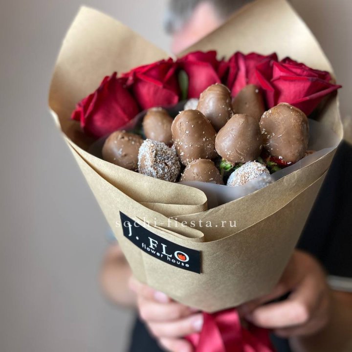 "Тандем с шоколадной клубникой" в Белгороде