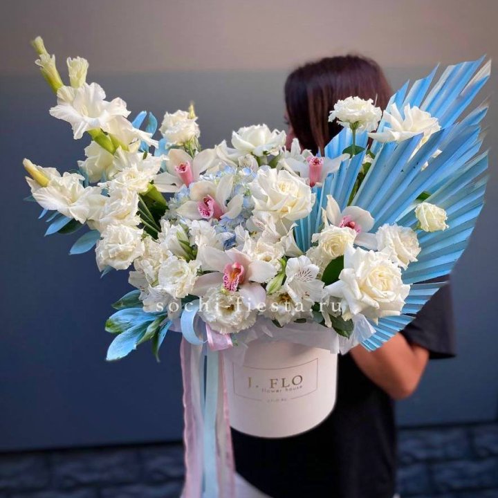 Цветочный бокс №3 в Белгороде