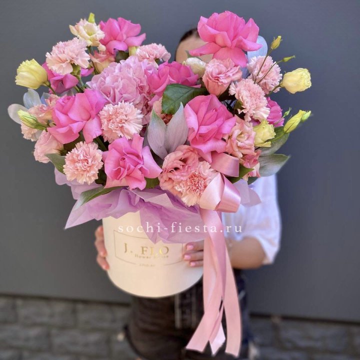 Цветочный бокс "Сальма" в Белгороде