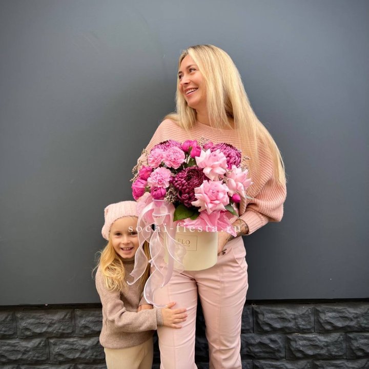 Цветочный бокс "Альба" в Белгороде