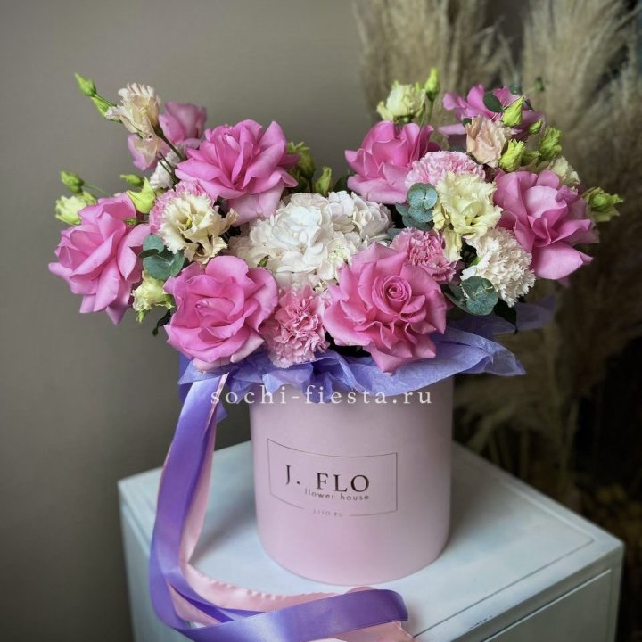 Цветочная коробка "Мишель" в Белгороде