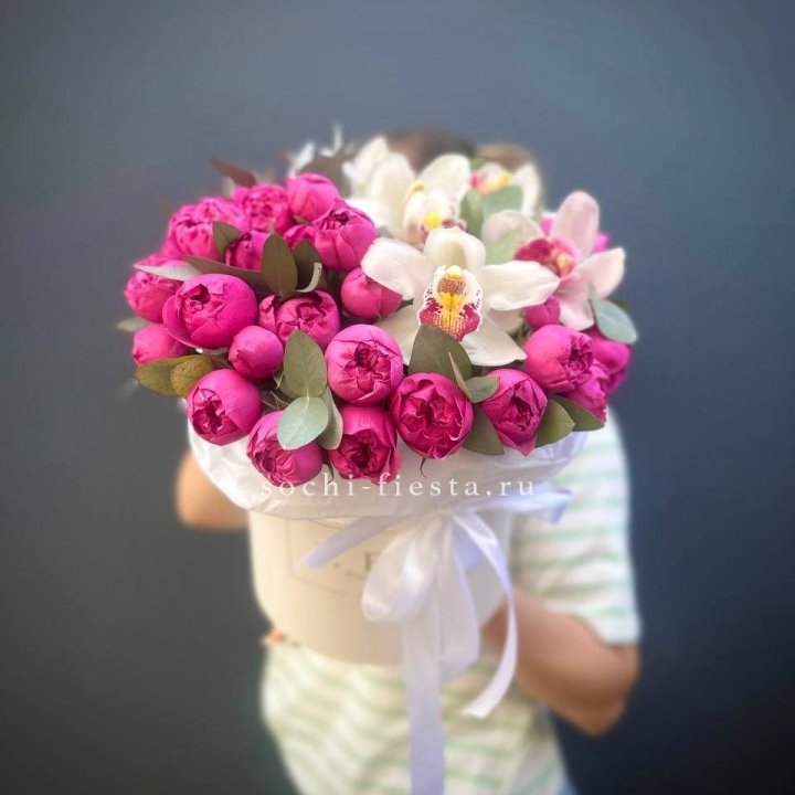 Бокс дуо мисти и орхидеи в Белгороде