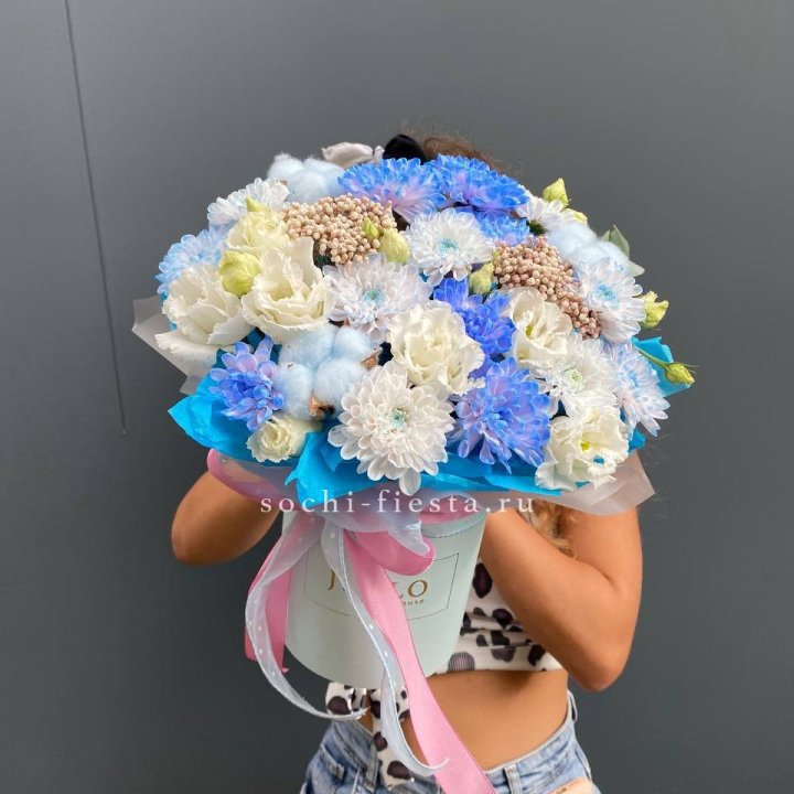 Коробка цветов  " Облако" в Белгороде