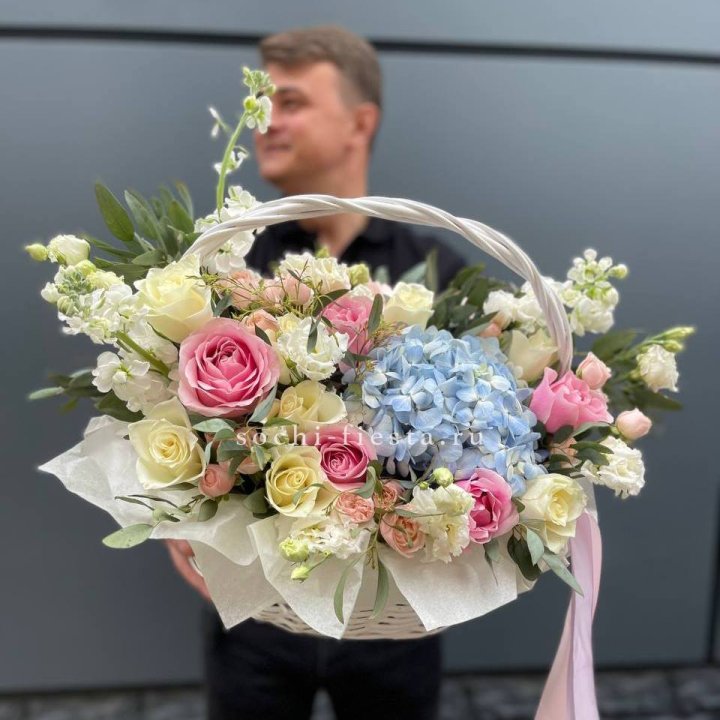 Авторская корзина "Аполинария" в Белгороде