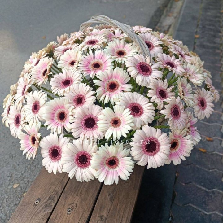 Корзина с герберами  в Белгороде
