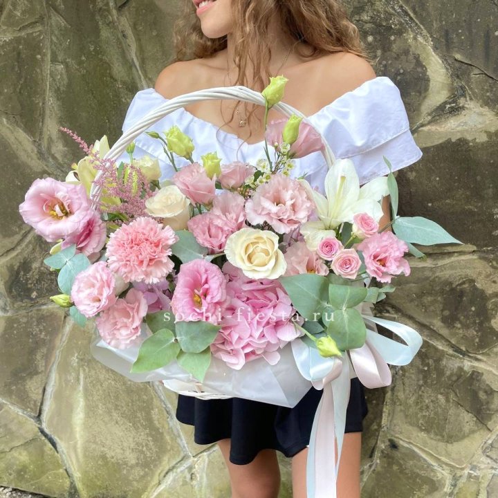 Авторская корзина "Миа" в Белгороде