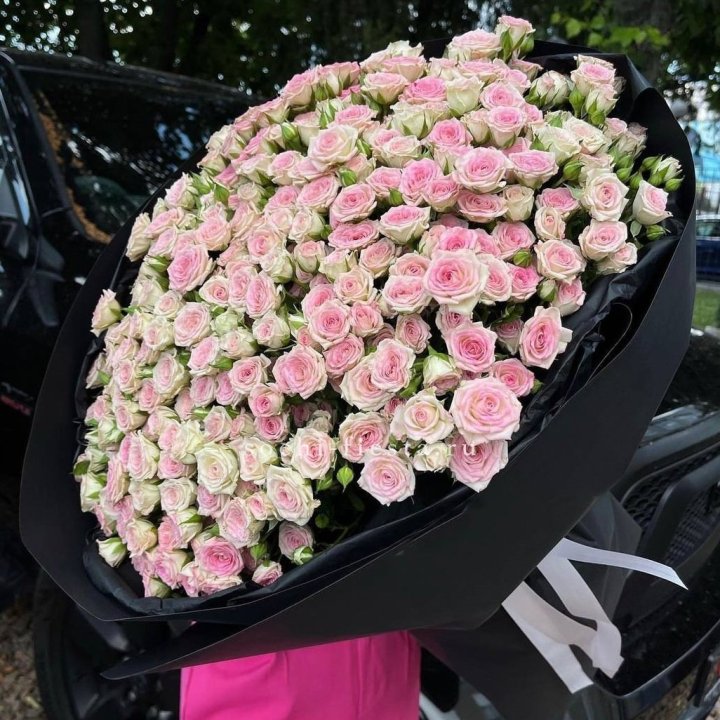 101 кустовая роза "Твистер" в Белгороде