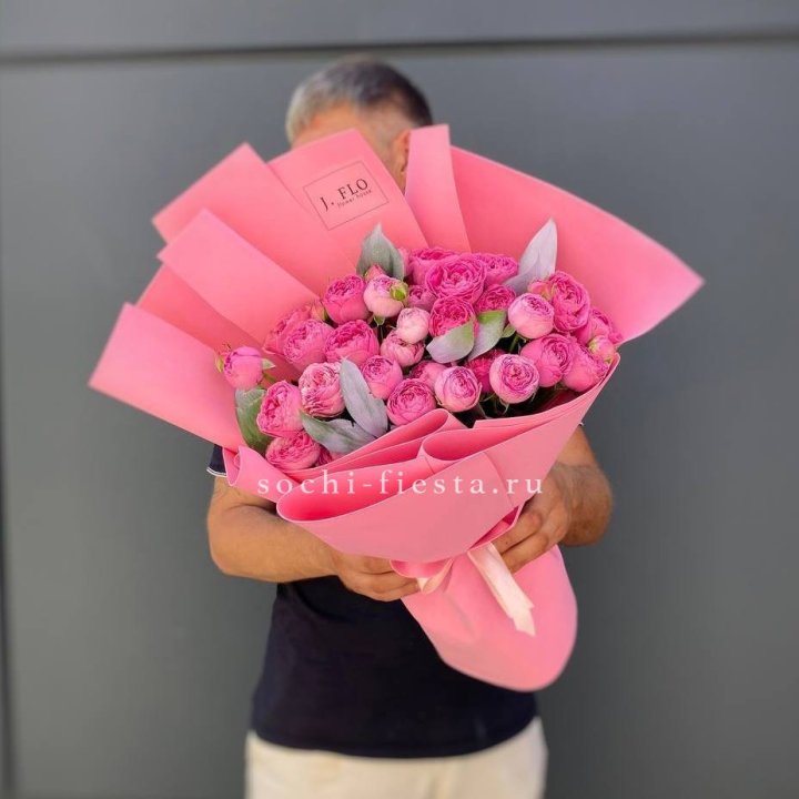 Пионовидные розы баблс №2 в Белгороде