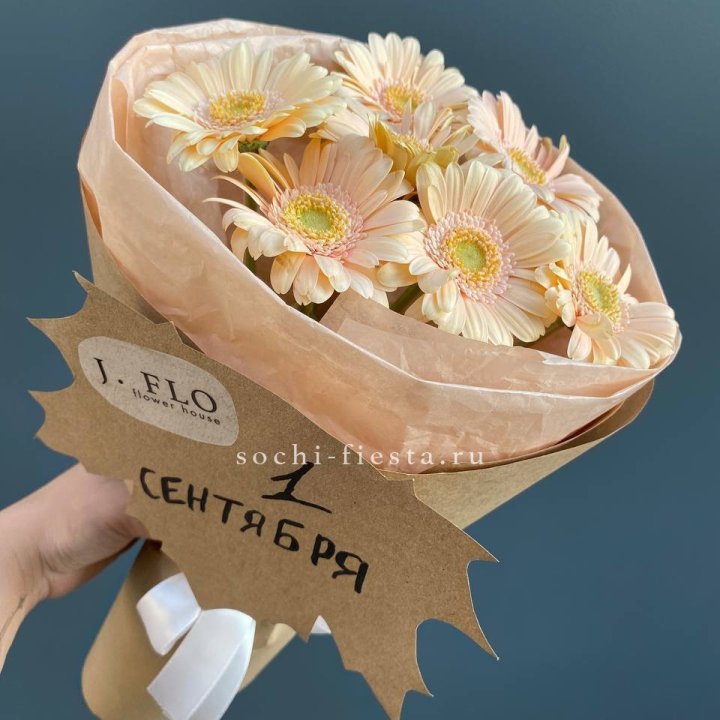 Букет гербер к 1 сентября в Белгороде