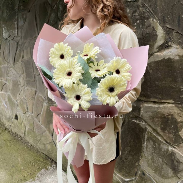 Букет голландских гербер  в Белгороде