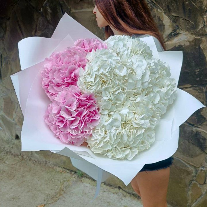 Букет гортензий №2 в Белгороде