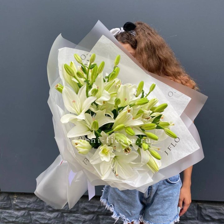 Букет  лилий "Воздушный"  в Белгороде