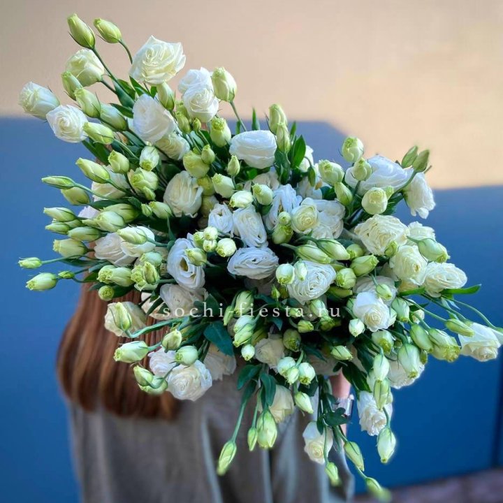 Охапка эустомы в Белгороде