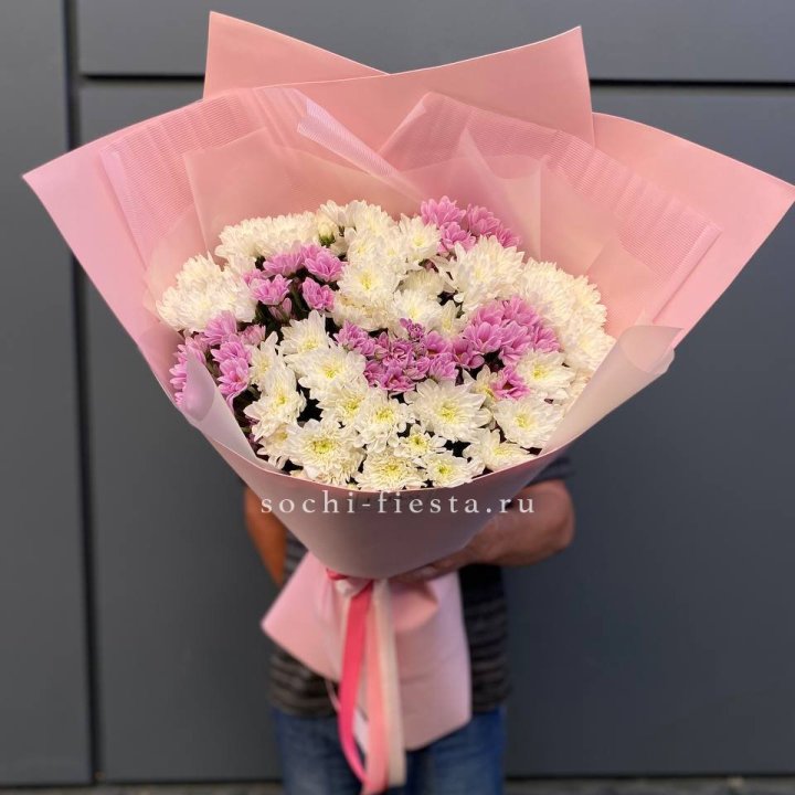  Букет хризантем- гигант  в Белгороде