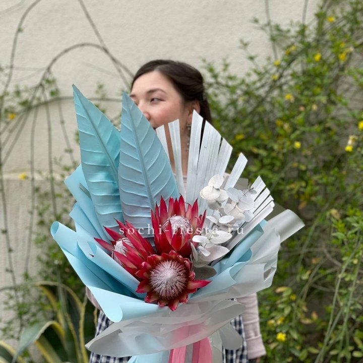 Букет из протеи "Клеопатра-2" в Белгороде