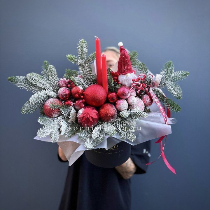 Композиция "Мери крисмас ред" в Белгороде