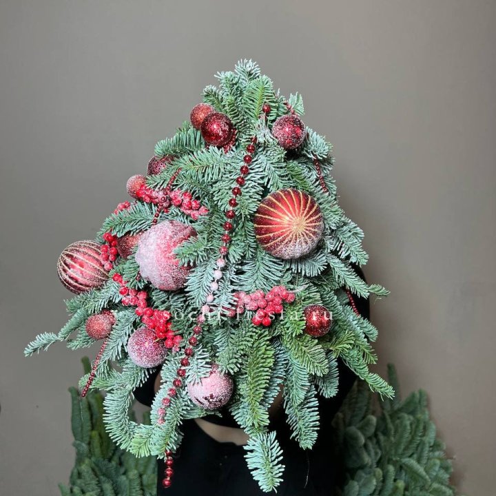 Ёлка красная в Белгороде